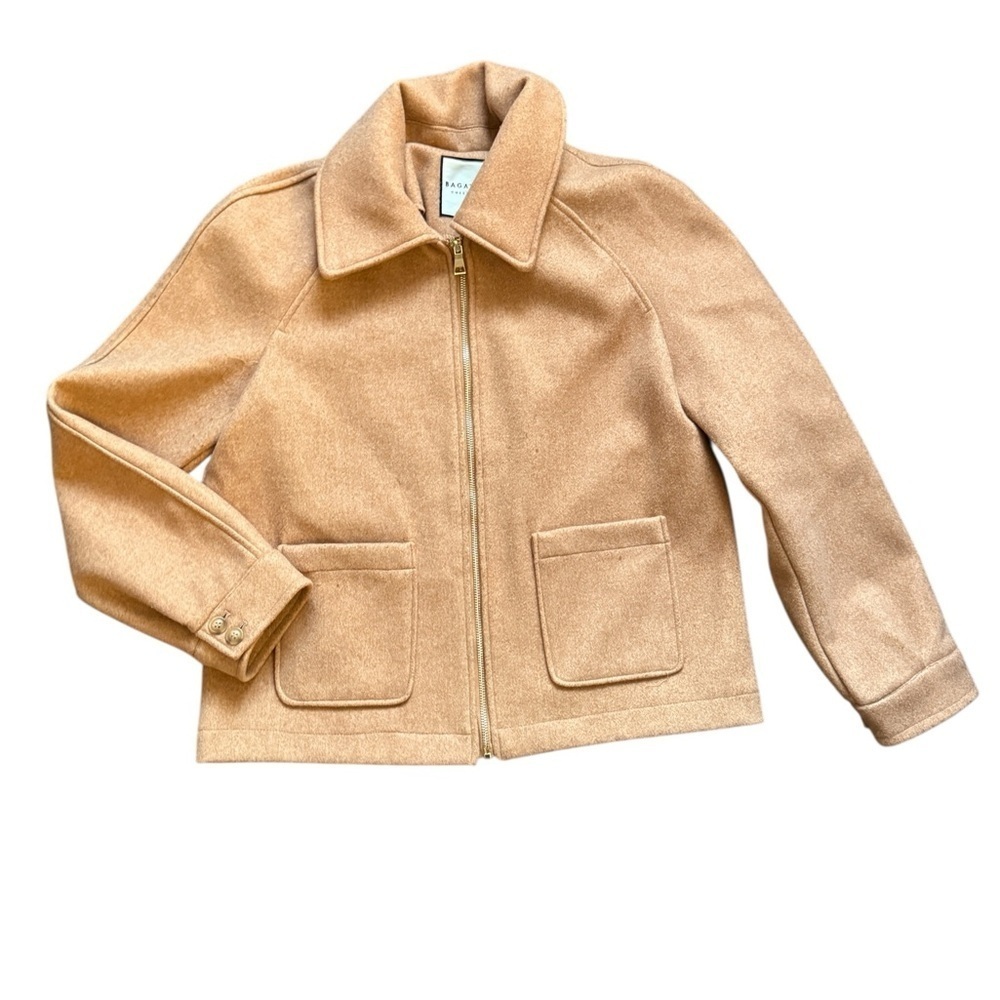 Bagatelle Cropped Zip Front Jacket M - Picture 3 of 8